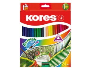 Lapiz de Kores Acuarelable Caja 24
