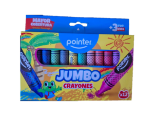 Crayones Jumbo Pointer Caja 12