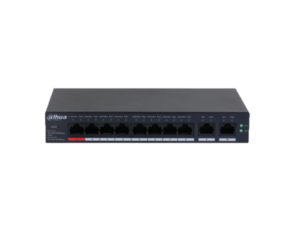 Switch PoE Gigabit 8 Puertos 96W + 2 Uplink 10/100/1000-No Administrable