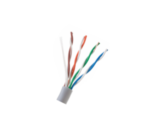 Cable UTP Cat5e 24 AWG 305m CCA (Aleación 305)-Interior Cablink Blanco